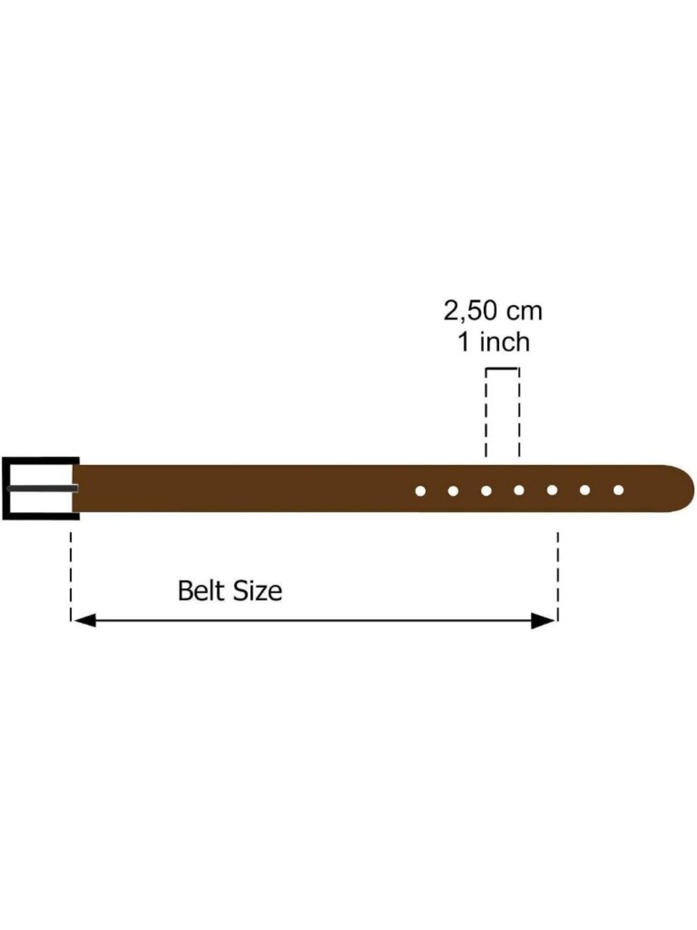 Stylish Women's Genuine Italian Leather Belt - Elegant Design, Made in France - Picture 8 of 8